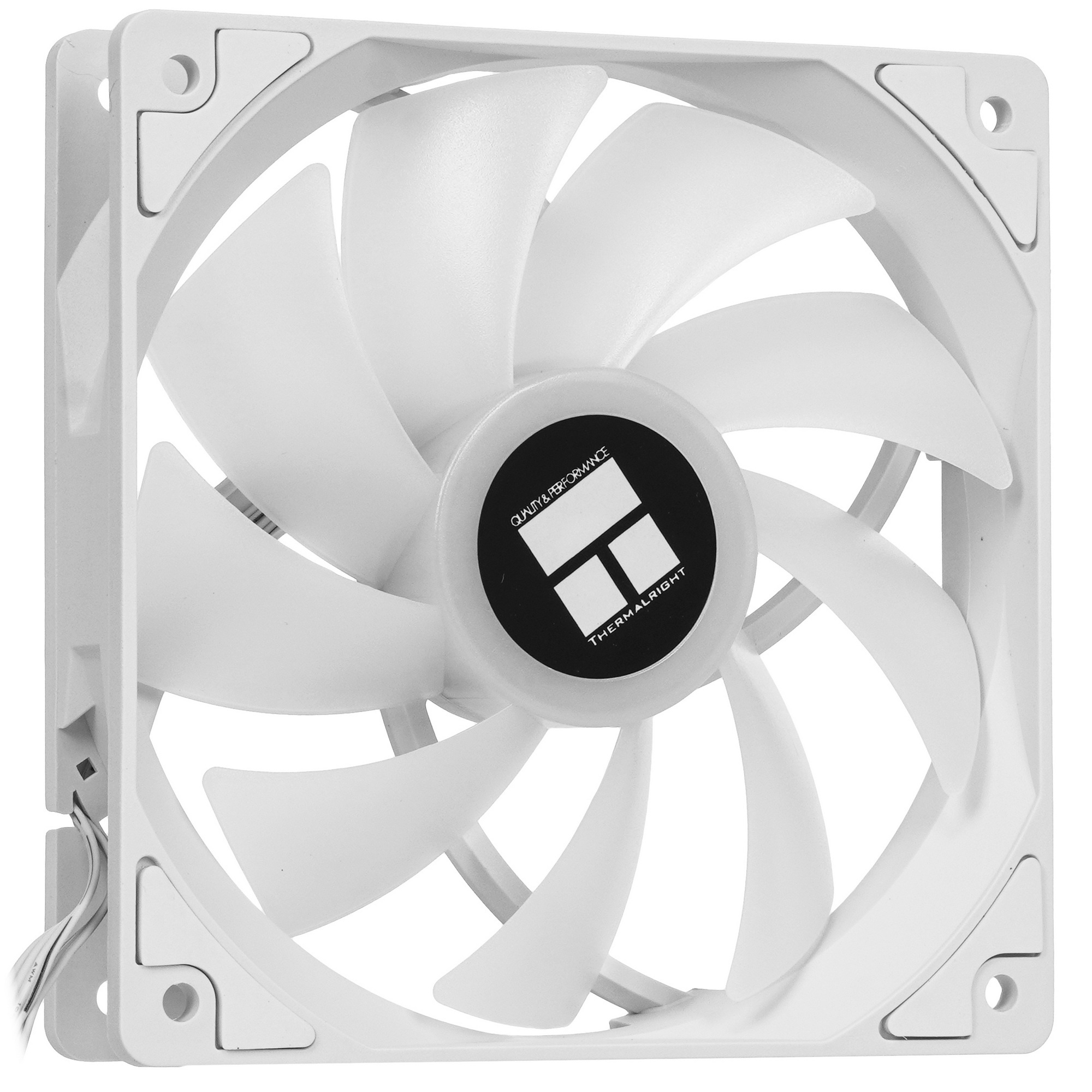 Кулер для корпуса Thermalright TL-C12CW-S (120x120x25mm, 4-pin PWM, ARGB, 66.17CFM, 25.6dBA, 1550RPM