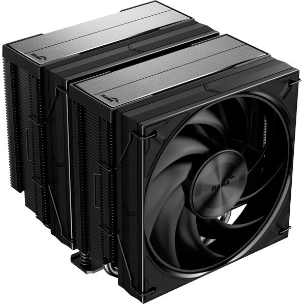 Кулер для процессора SAMA A60E (265W, 4-pin PWM, 156.5mm, 6x6mm, 2x120mm, 78CFM, 29dBA, 2200RPM, S: