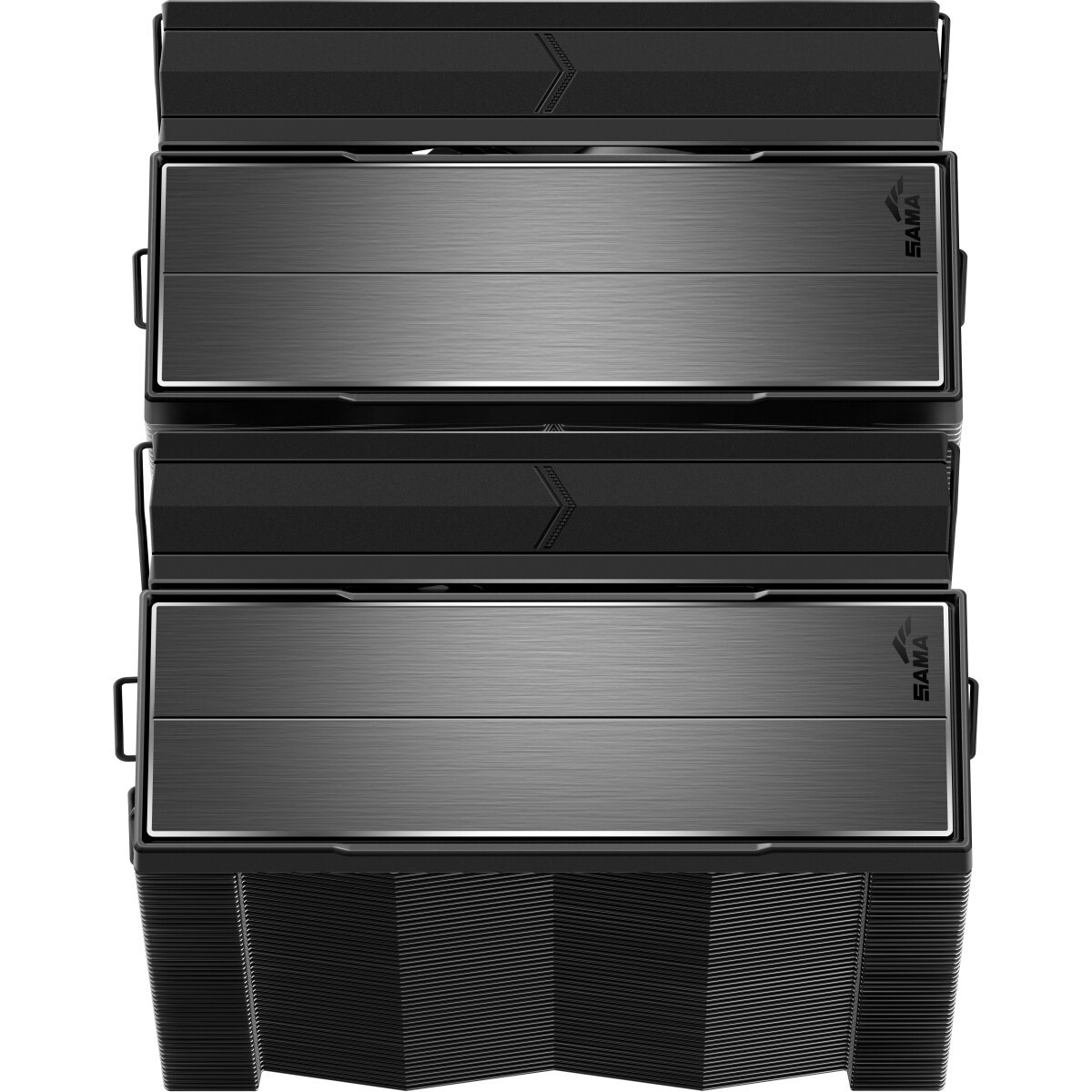 Кулер для процессора SAMA A60E (265W, 4-pin PWM, 156.5mm, 6x6mm, 2x120mm, 78CFM, 29dBA, 2200RPM, S: