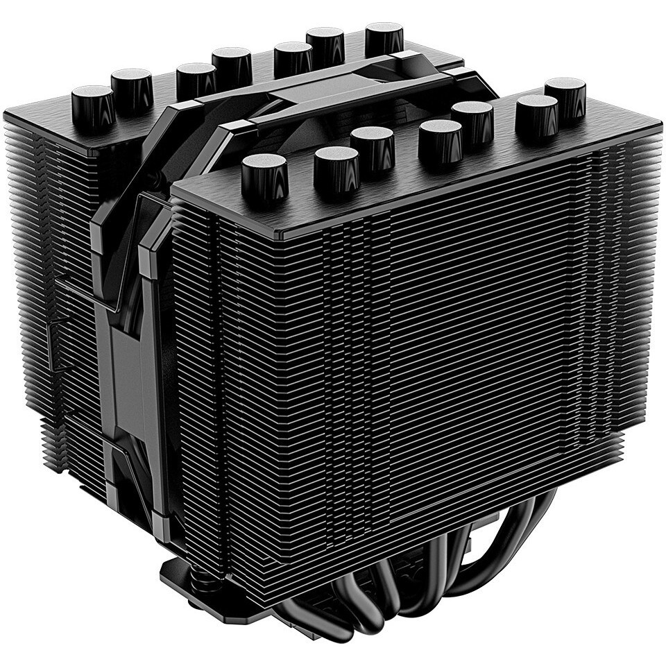Кулер для процессора SAMA A60E (265W, 4-pin PWM, 156.5mm, 6x6mm, 2x120mm, 78CFM, 29dBA, 2200RPM, S: