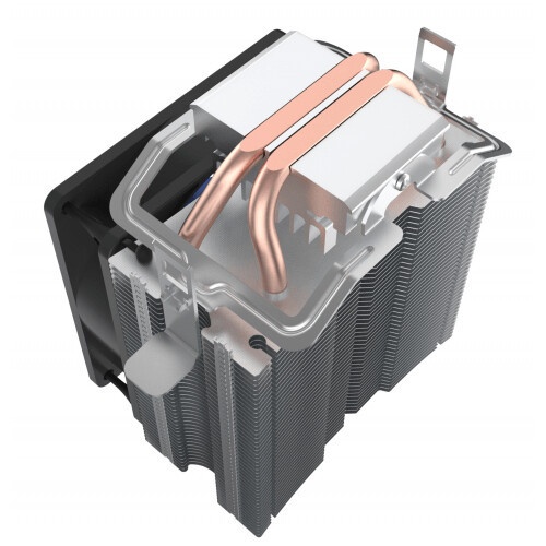 Кулер для процессора PcCooler S93 V2 Soc-AM5/AM4/1200/1700/1851 черный 3-pin 26.4dB Al+Cu 100W Ret (