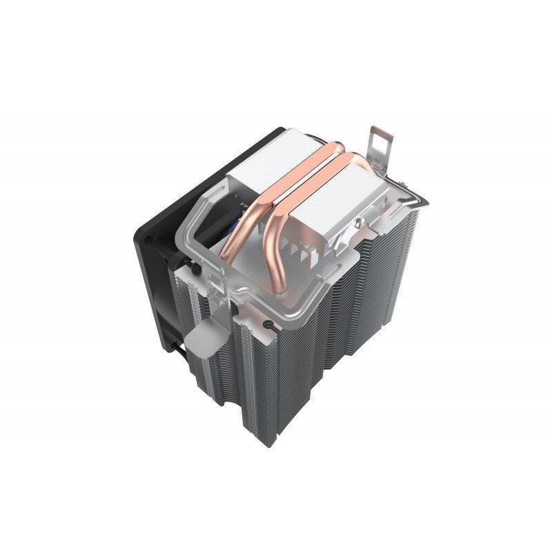 Кулер для процессора PcCooler S93 V2 Soc-AM5/AM4/1200/1700/1851 черный 3-pin 26.4dB Al+Cu 100W Ret (