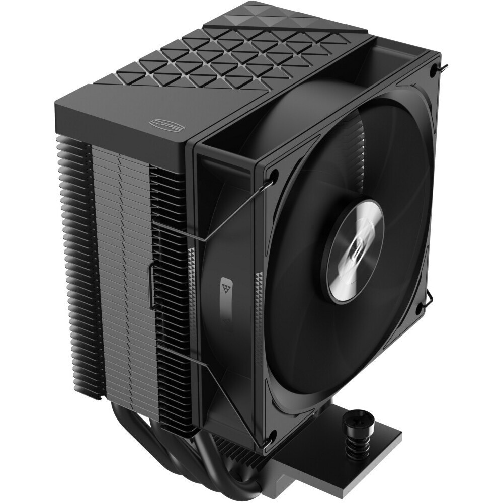 Кулер для процессора PcCooler S93 V2 Soc-AM5/AM4/1200/1700/1851 черный 3-pin 26.4dB Al+Cu 100W Ret (
