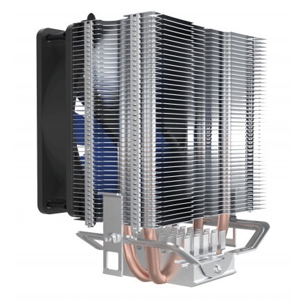 Кулер для процессора PcCooler S93 V2 Soc-AM5/AM4/1200/1700/1851 черный 3-pin 26.4dB Al+Cu 100W Ret (
