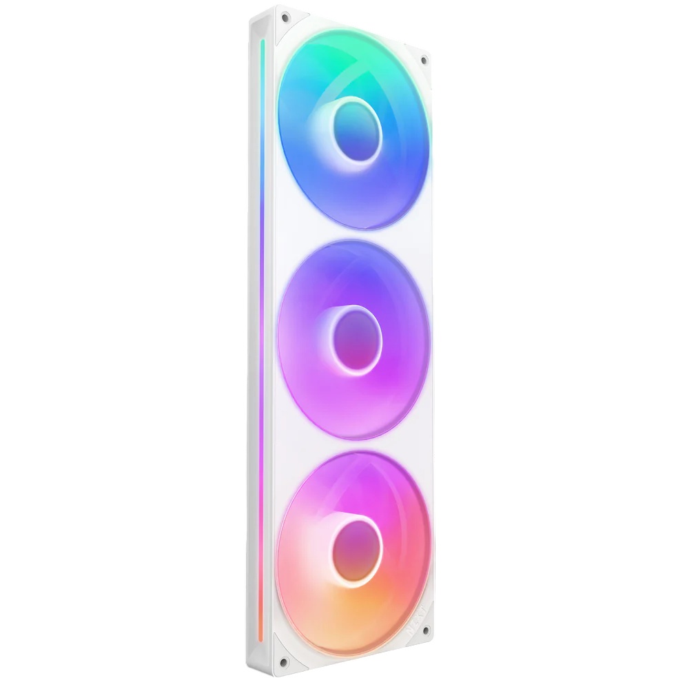 Кулер для корпуса ПК/ Case Cooler NZXT F360 RGB Core (120x120x25mm, 4-pin PWM, RGB, 75.12CFM, 30dBA,