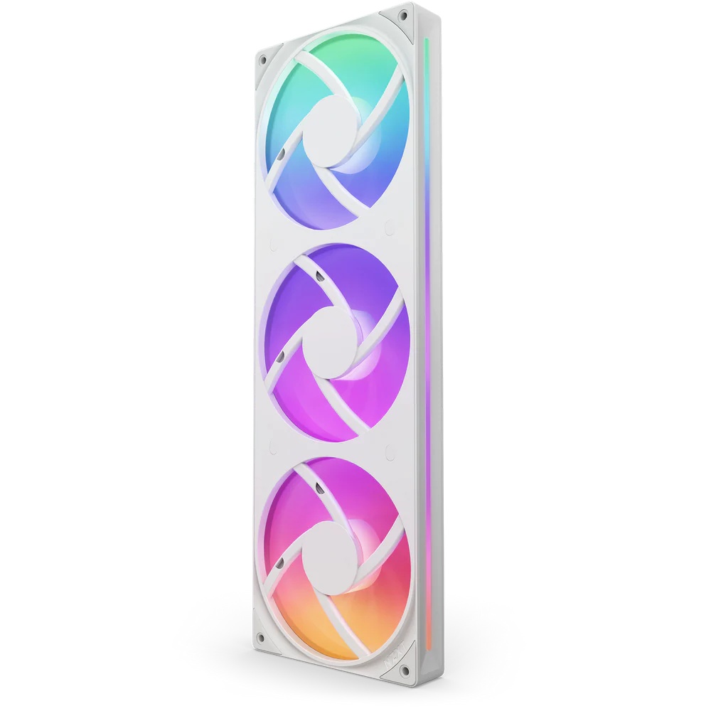 Кулер для корпуса ПК/ Case Cooler NZXT F360 RGB Core (120x120x25mm, 4-pin PWM, RGB, 75.12CFM, 30dBA,