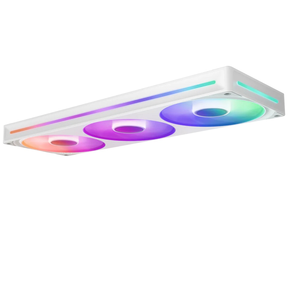 Кулер для корпуса ПК/ Case Cooler NZXT F360 RGB Core (120x120x25mm, 4-pin PWM, RGB, 75.12CFM, 30dBA,