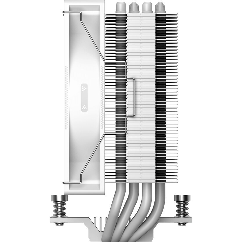 Кулер для процессора PCCooler RT500 BK (240W, 4-pin PWM, LED temp., 152mm, Al/Cu, 5x6mm, 1x120mm, 73