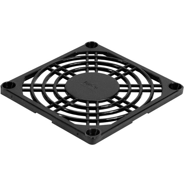 Решетка для вентилятора 120x120 ExeGate EG-120PSB (120x120 мм, пластиковая, квадратная, черная)