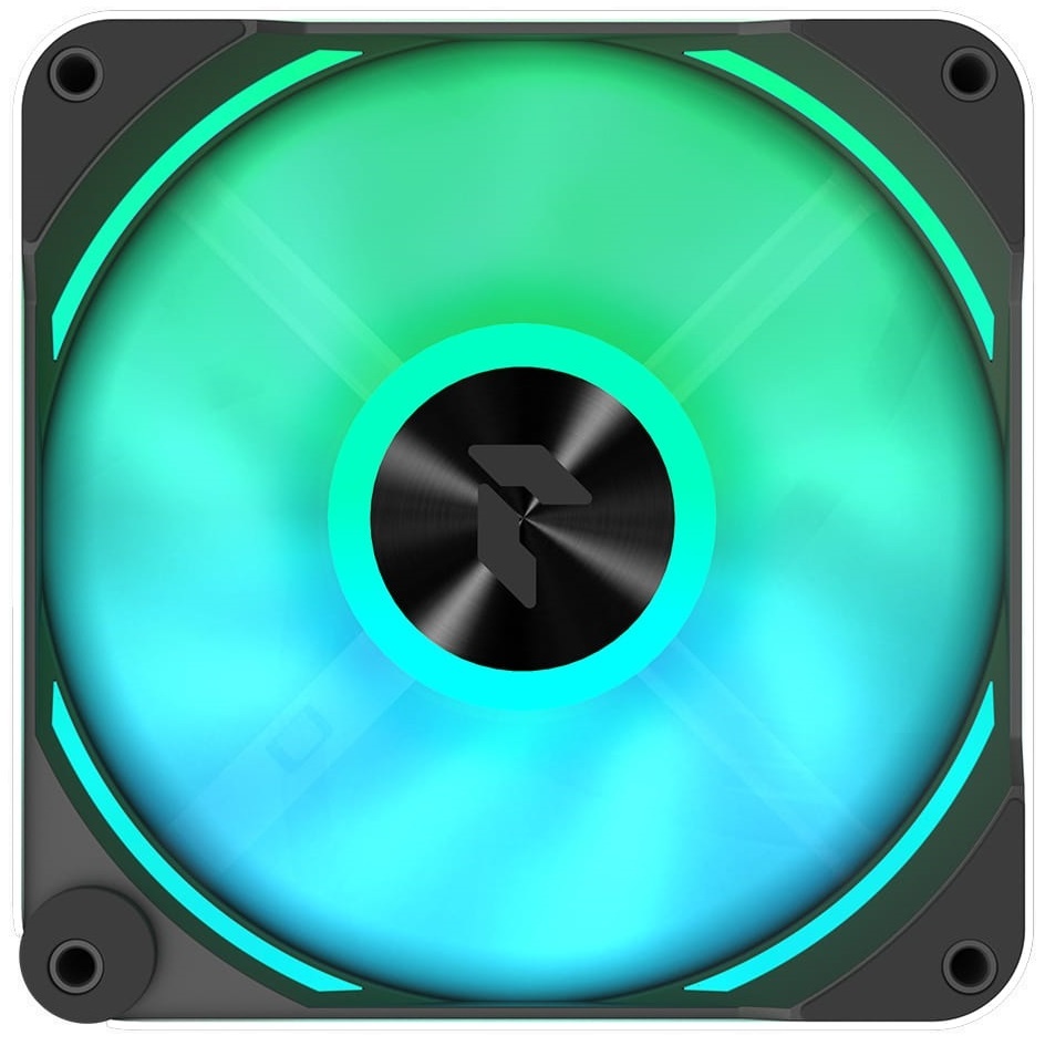Вентилятор Aerocool / Formula APNX FP2-120 PWM ARGB White 120x120mm 4-pin 15-33dB 200gr LED Ret