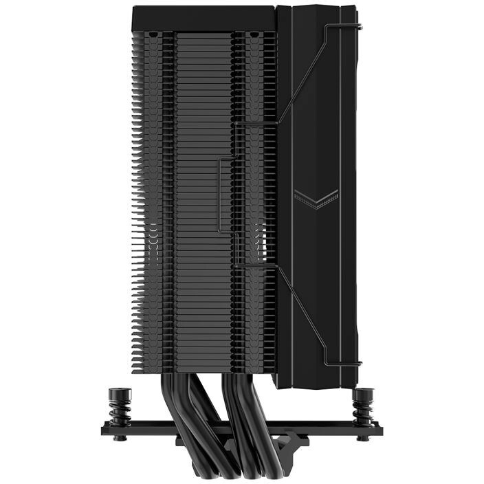 Кулер для процессора SAMA A40 (240W, 4-pin PWM, 152mm, 4x6mm, 1x120mm, 78CFM, 29dBA, 2200RPM, S: 185