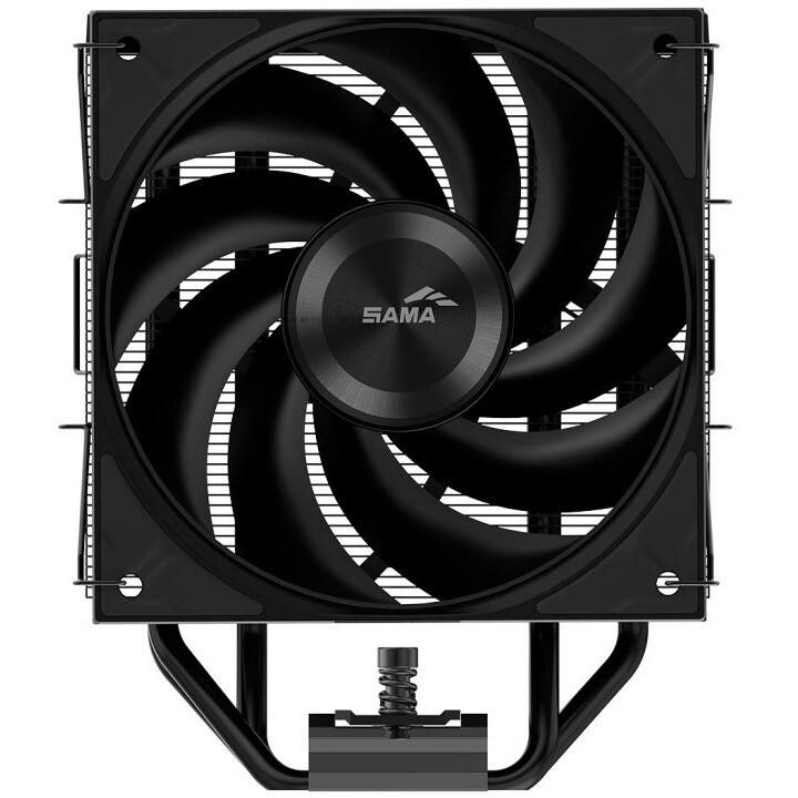 Кулер для процессора SAMA A40 (240W, 4-pin PWM, 152mm, 4x6mm, 1x120mm, 78CFM, 29dBA, 2200RPM, S: 185