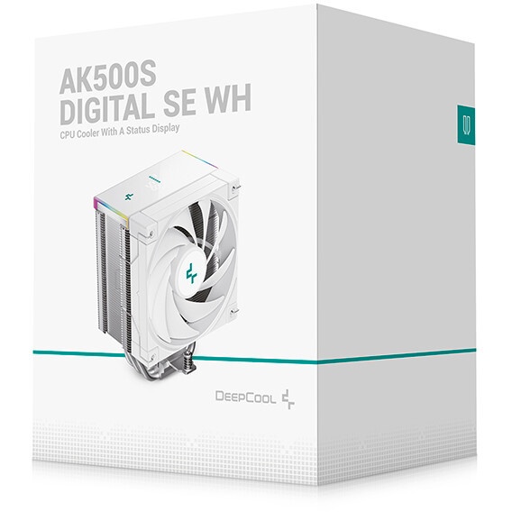 Кулер для процессора DEEPCOOL AK620 DIGITAL SE WH LGA20XX/1700/1200/115X/AM5/AM4 (9шт/кор, TDP 260W,