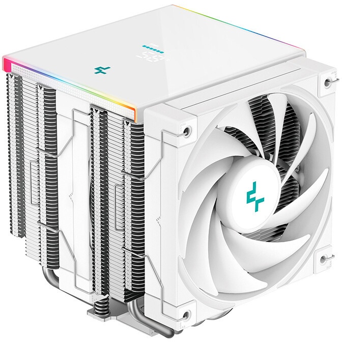 Кулер для процессора DEEPCOOL AK620 DIGITAL SE WH LGA20XX/1700/1200/115X/AM5/AM4 (9шт/кор, TDP 260W,