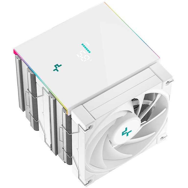 Кулер для процессора DEEPCOOL AK620 DIGITAL SE WH LGA20XX/1700/1200/115X/AM5/AM4 (9шт/кор, TDP 260W,