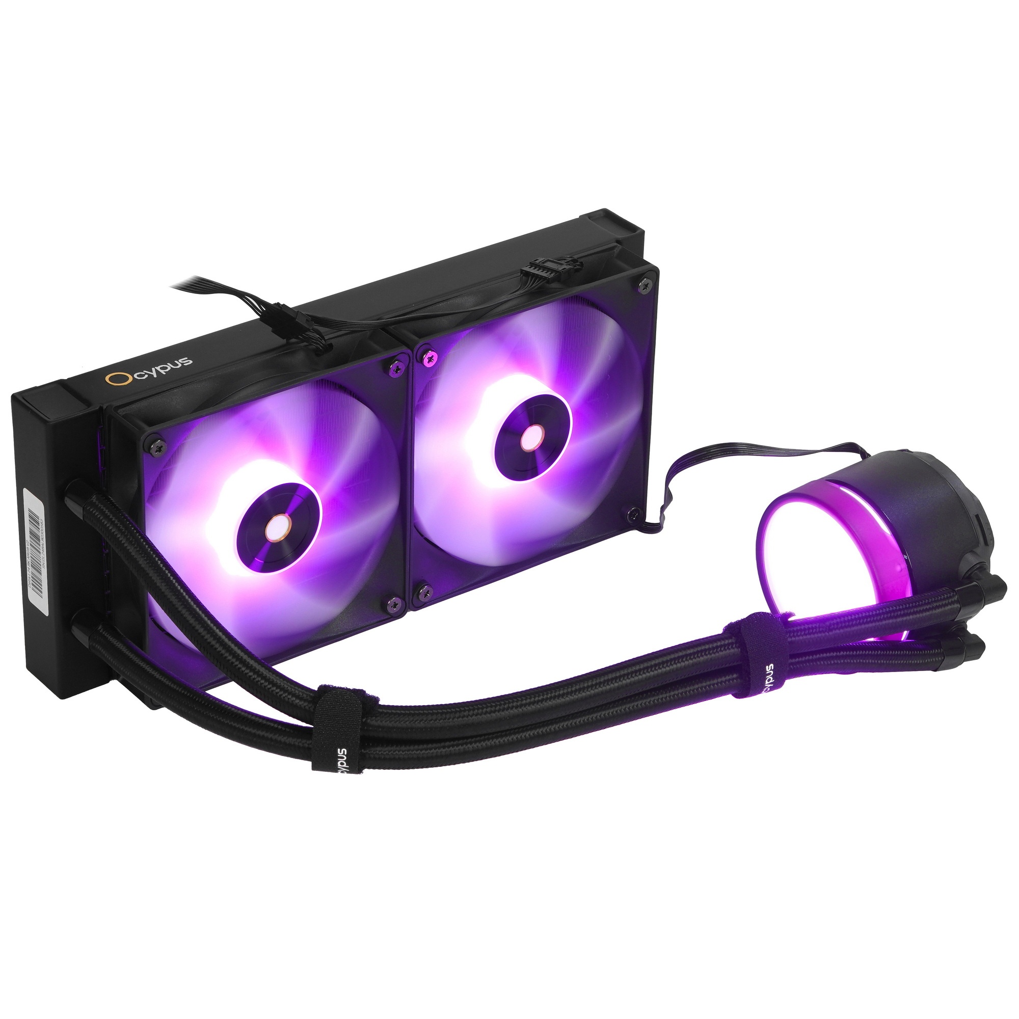 Система охлаждения Ocypus Delta L24 BK ARGB V2 Black 280W/ All Intel/ AMD AM* / Screws