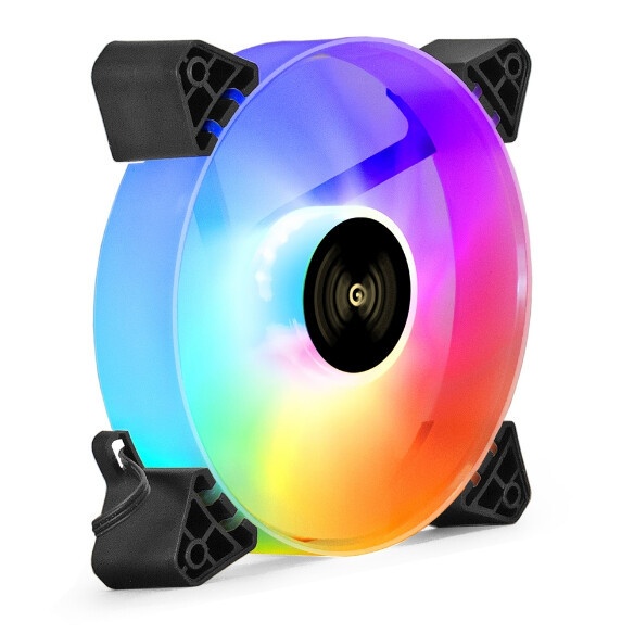 Вентилятор Aerocool / Formula Astro 12 F ARGB черный 120мм 1000rpm 4-pin 17.5db