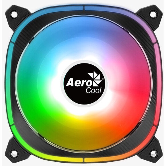Вентилятор Aerocool / Formula Astro 12 F ARGB черный 120мм 1000rpm 4-pin 17.5db
