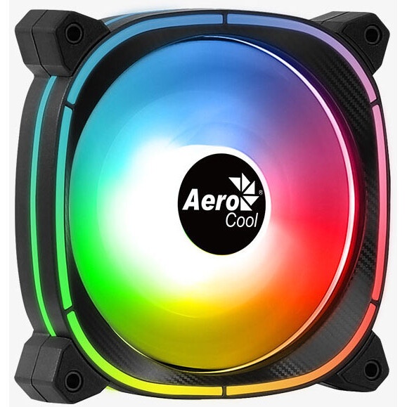 Вентилятор Aerocool / Formula Astro 12 F ARGB черный 120мм 1000rpm 4-pin 17.5db