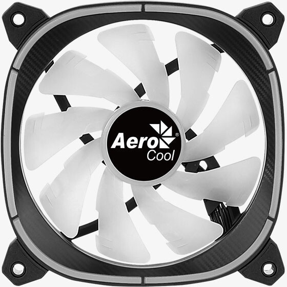 Вентилятор Aerocool / Formula Astro 12 F ARGB черный 120мм 1000rpm 4-pin 17.5db