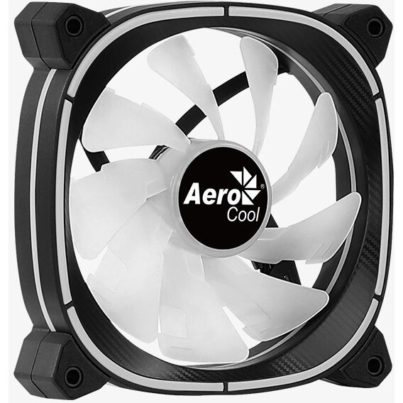 Вентилятор Aerocool / Formula Astro 12 F ARGB черный 120мм 1000rpm 4-pin 17.5db