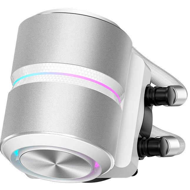 Система охлаждения PCCooler GT360 ARGB Display WH  (310W, 360mm, LED temp., White, ARGB/ Fans: 3x120