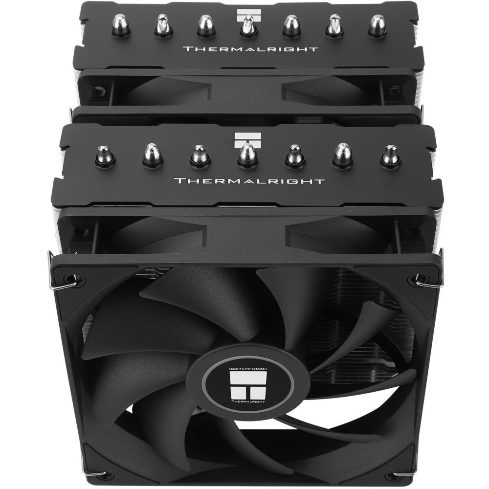 Кулер для процессора Thermalright Peerless Assassin 120 SE черный (4-pin PWM, 155mm, Ni/Cu, 6x6mm, 2
