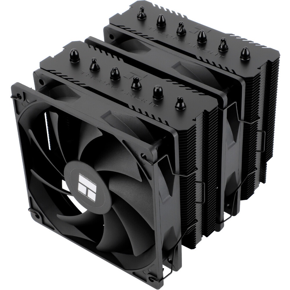 Кулер для процессора Thermalright Peerless Assassin 120 SE черный (4-pin PWM, 155mm, Ni/Cu, 6x6mm, 2