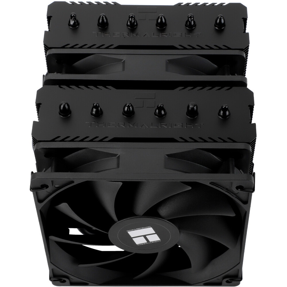 Кулер для процессора Thermalright Peerless Assassin 120 SE черный (4-pin PWM, 155mm, Ni/Cu, 6x6mm, 2