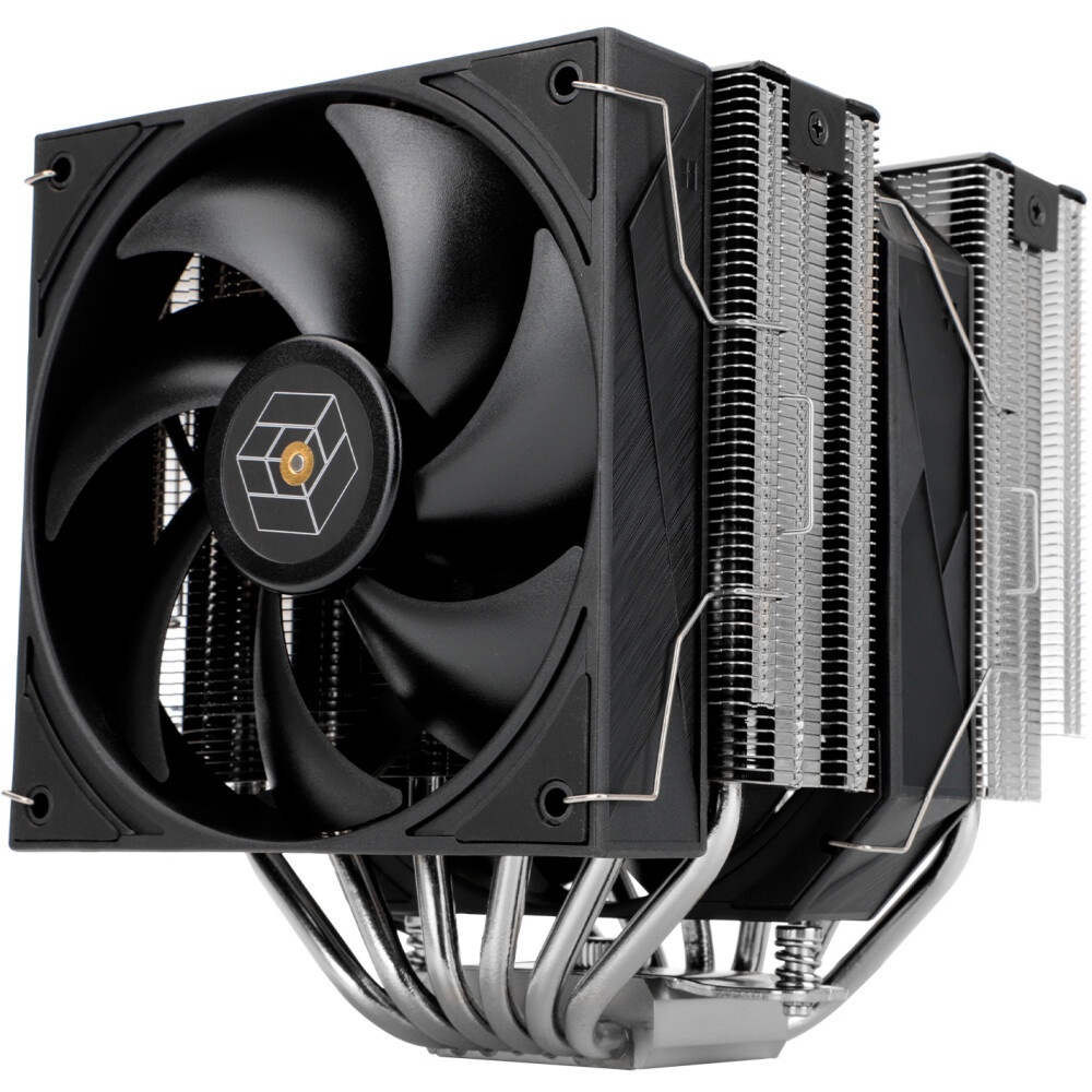Кулер для процессора Thermalright Peerless Assassin 120 SE черный (4-pin PWM, 155mm, Ni/Cu, 6x6mm, 2