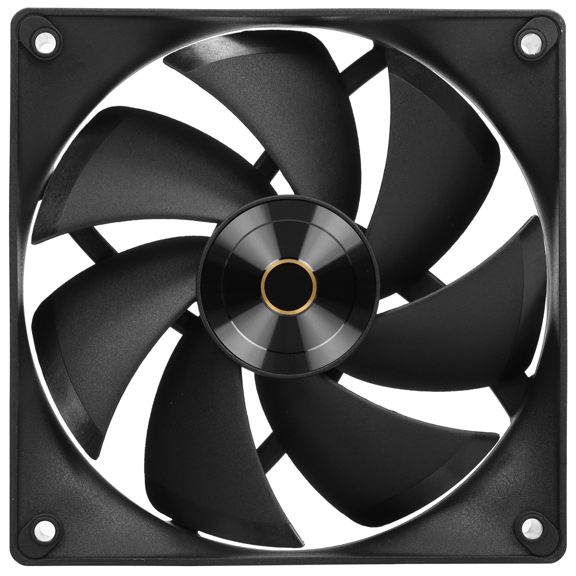 Вентилятор для корпуса Ocypus Delta F12 BK 3 IN 1, 120x120x25mm, 4-PIN PWM, 500-2000 RPM, 29 DBA MAX