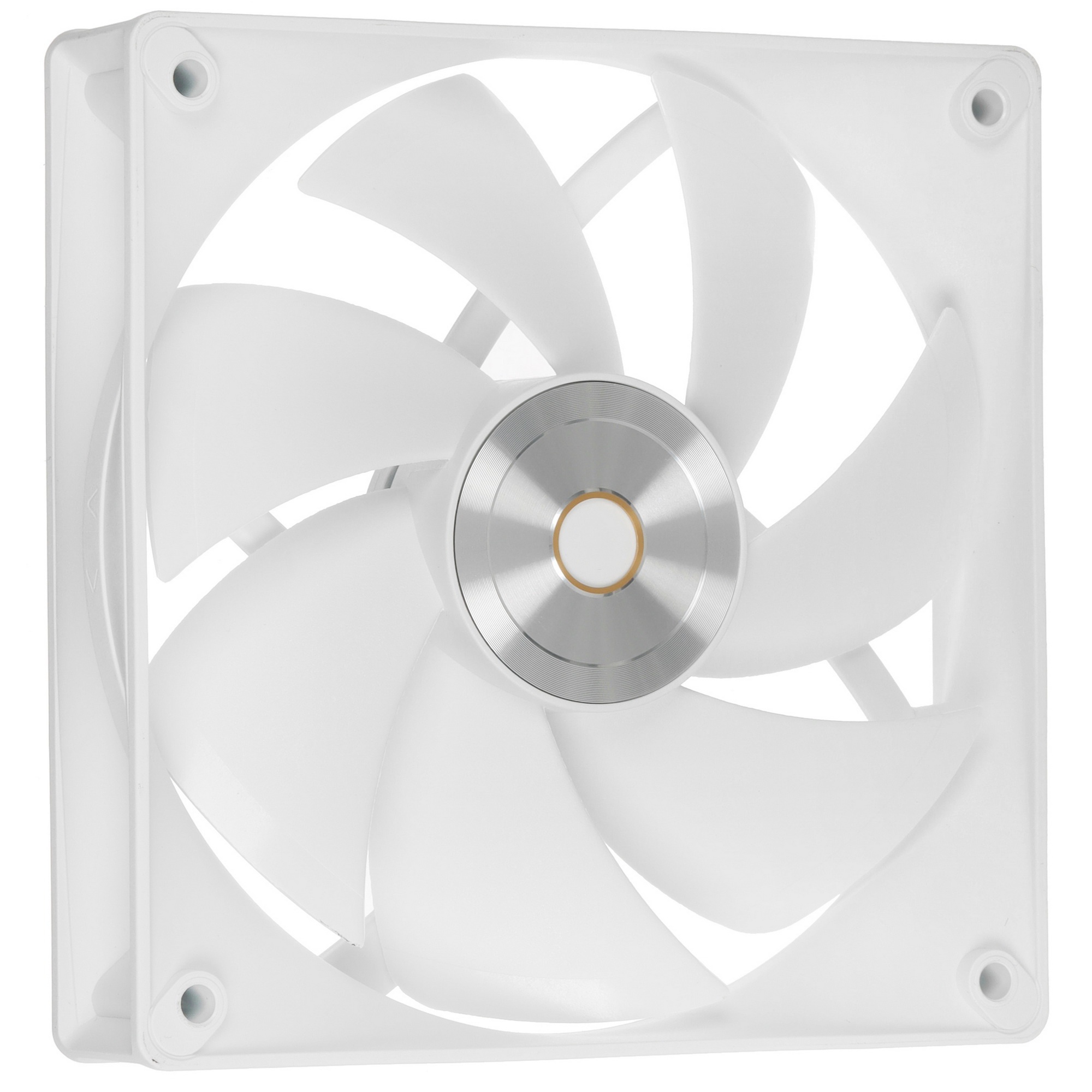 Вентилятор для корпуса Ocypus Delta F12 WH 3 IN 1, 120x120x25mm, 4-PIN PWM, 500-2000 RPM, 29 DBA MAX