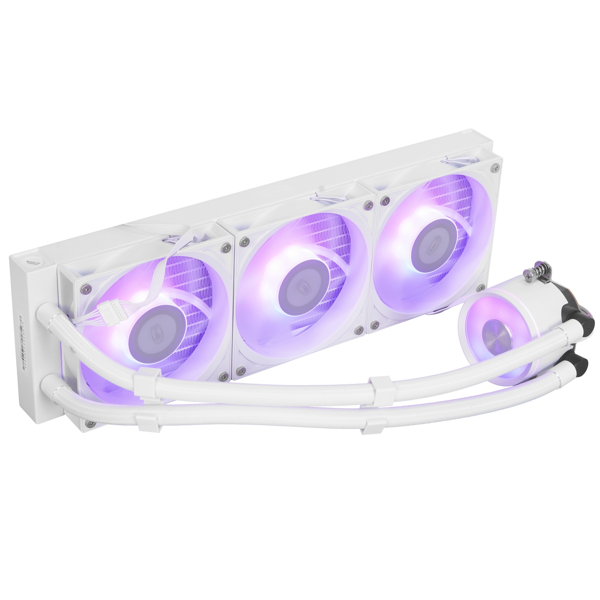Система охлаждения Water Cooling System PCCooler DA360 Pro ARGB WH (300W, 360mm, White, ARGB/ Fans: