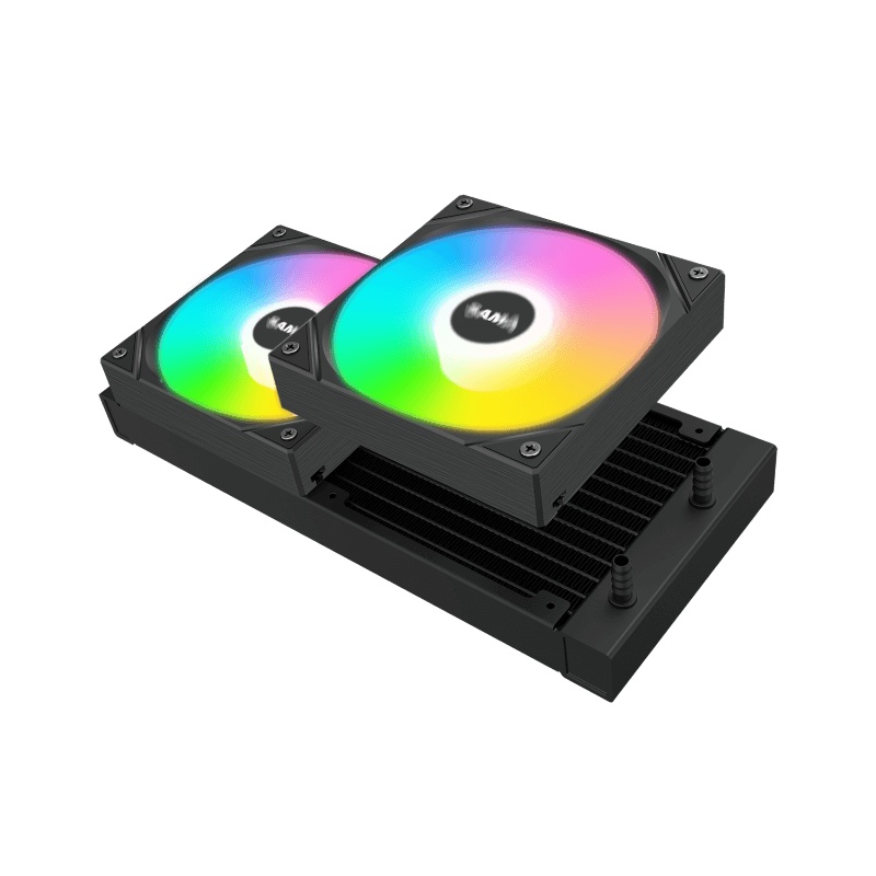 Водяное охлаждение для процессора SAMA L40 Black (240mm, черный, ARGB/ Fans: 2x120mm, 82.79CFM, 29dB