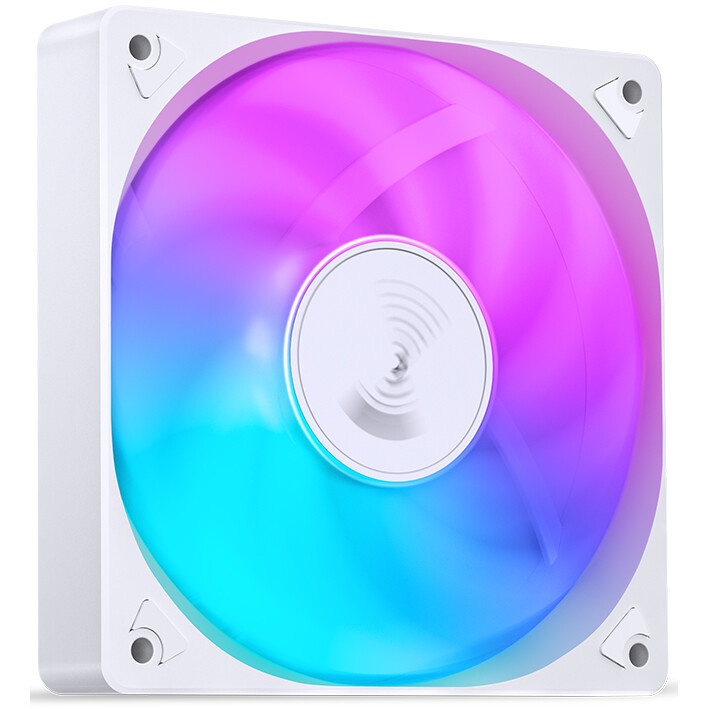 Вентилятор для корпуса Digma DFAN-FRGB1 черный, 120 мм, 1200 об/мин, 23 дБ, 4 pin