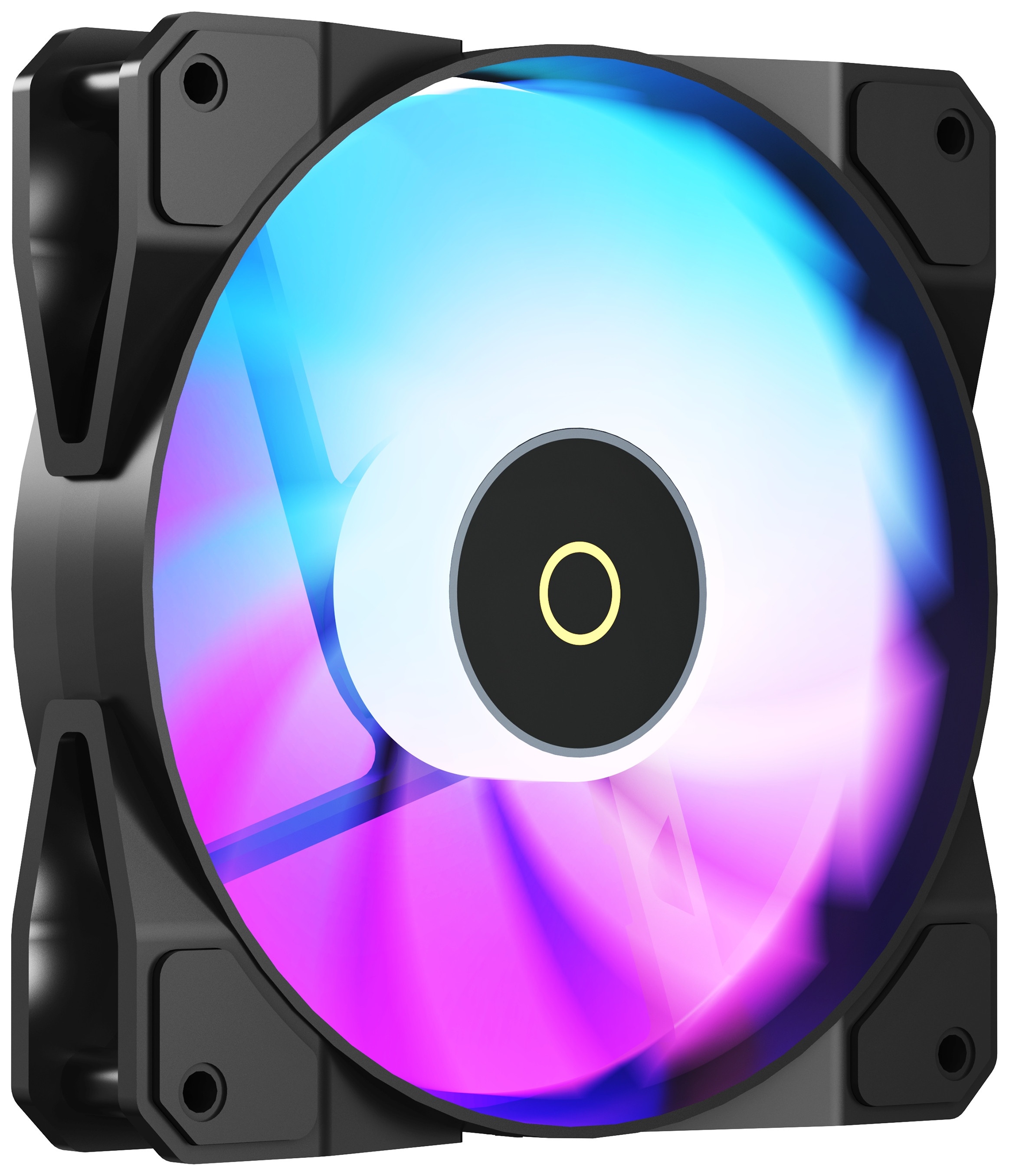 Реверсный вентилятор Fan Ocypus Beta F12 BK ARGB PWM черный