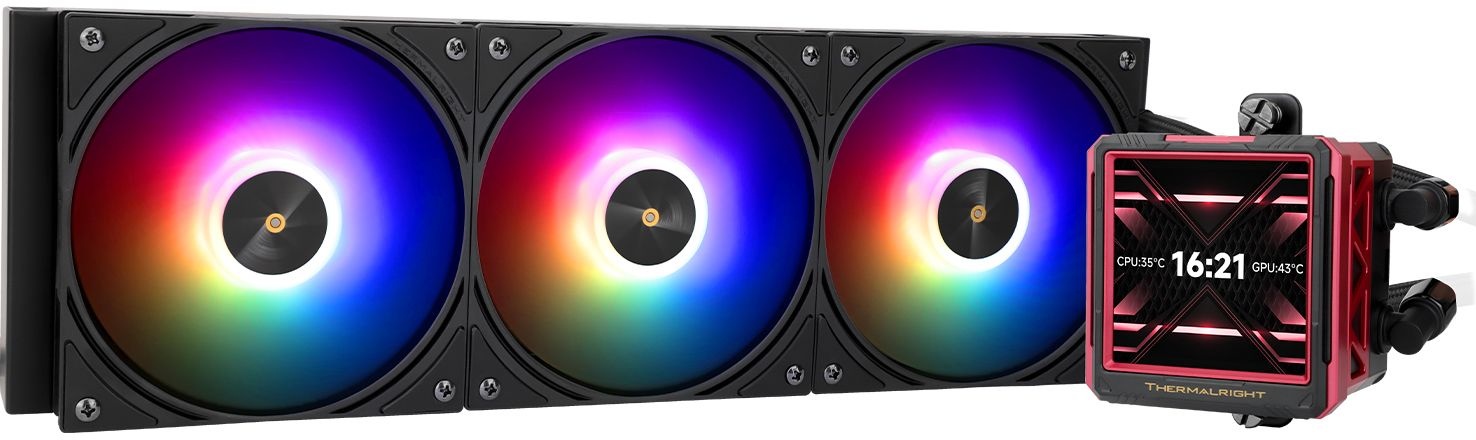 Водяное охлаждение для процессора Water Cooling System Thermalright Frozen Warframe 360 Ultra Black