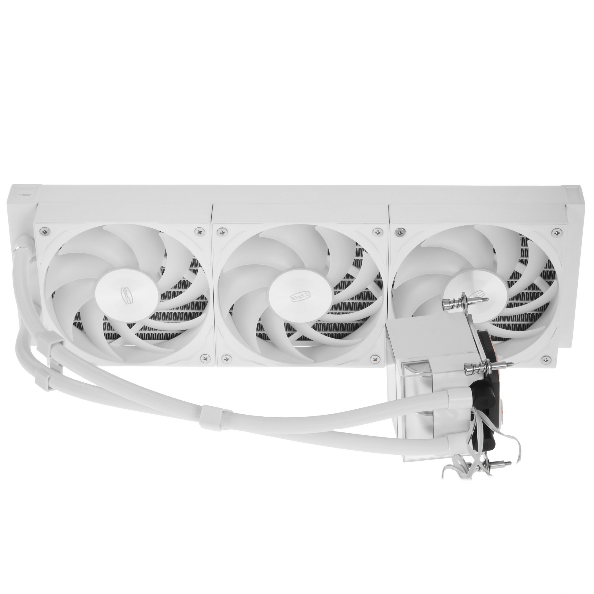 Система охлаждения Water Cooling System PCCooler DS360 Display WH (310W, 360mm, LED, White, ARGB Pum