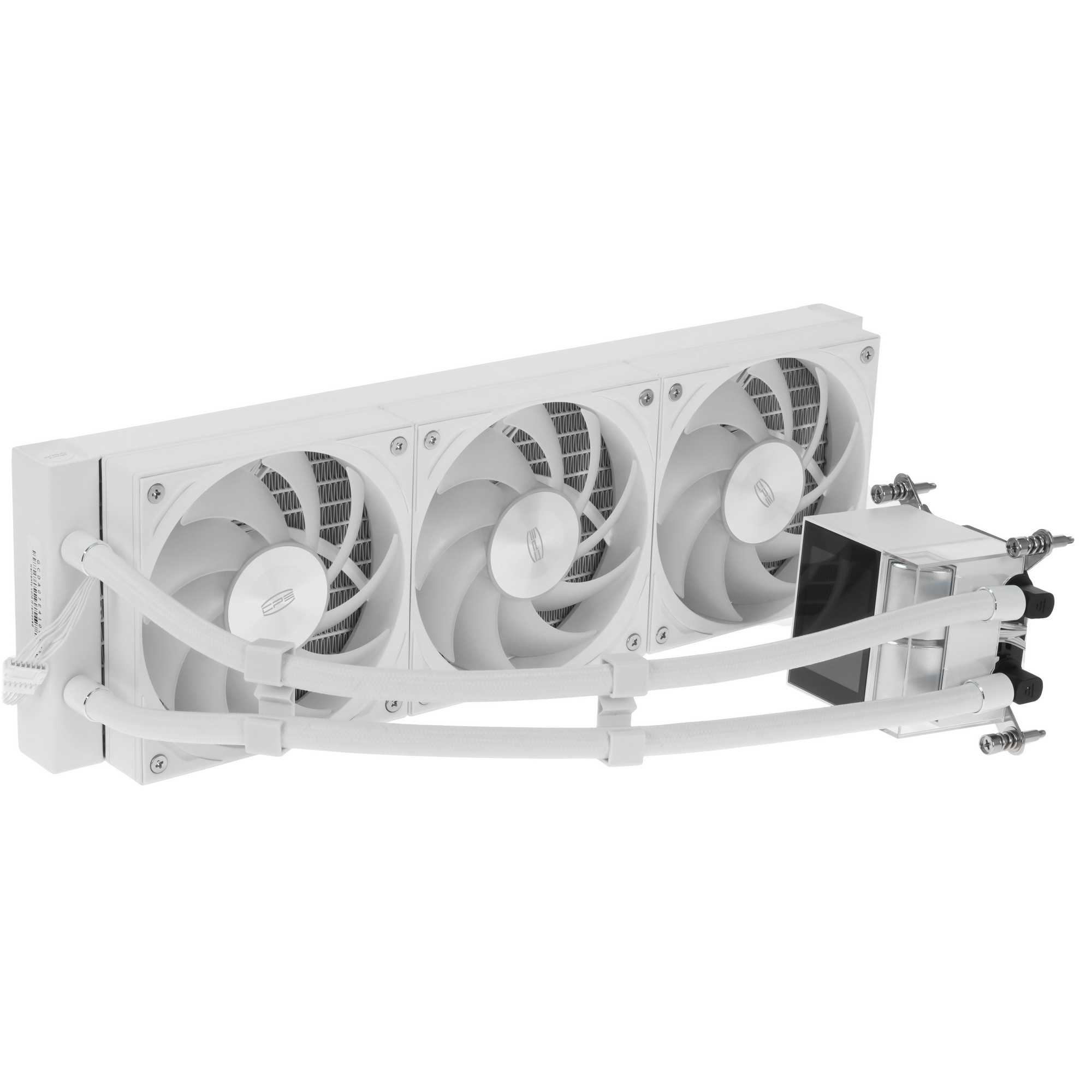 Система охлаждения Water Cooling System PCCooler DS360 Display WH (310W, 360mm, LED, White, ARGB Pum