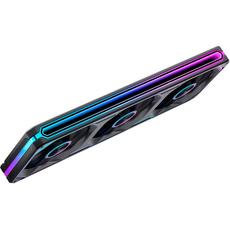 Вентилятор для корпуса Alseye i12B-K3 черный, 120 мм, 1800 об/мин, 33.2 дБ, 4 pin