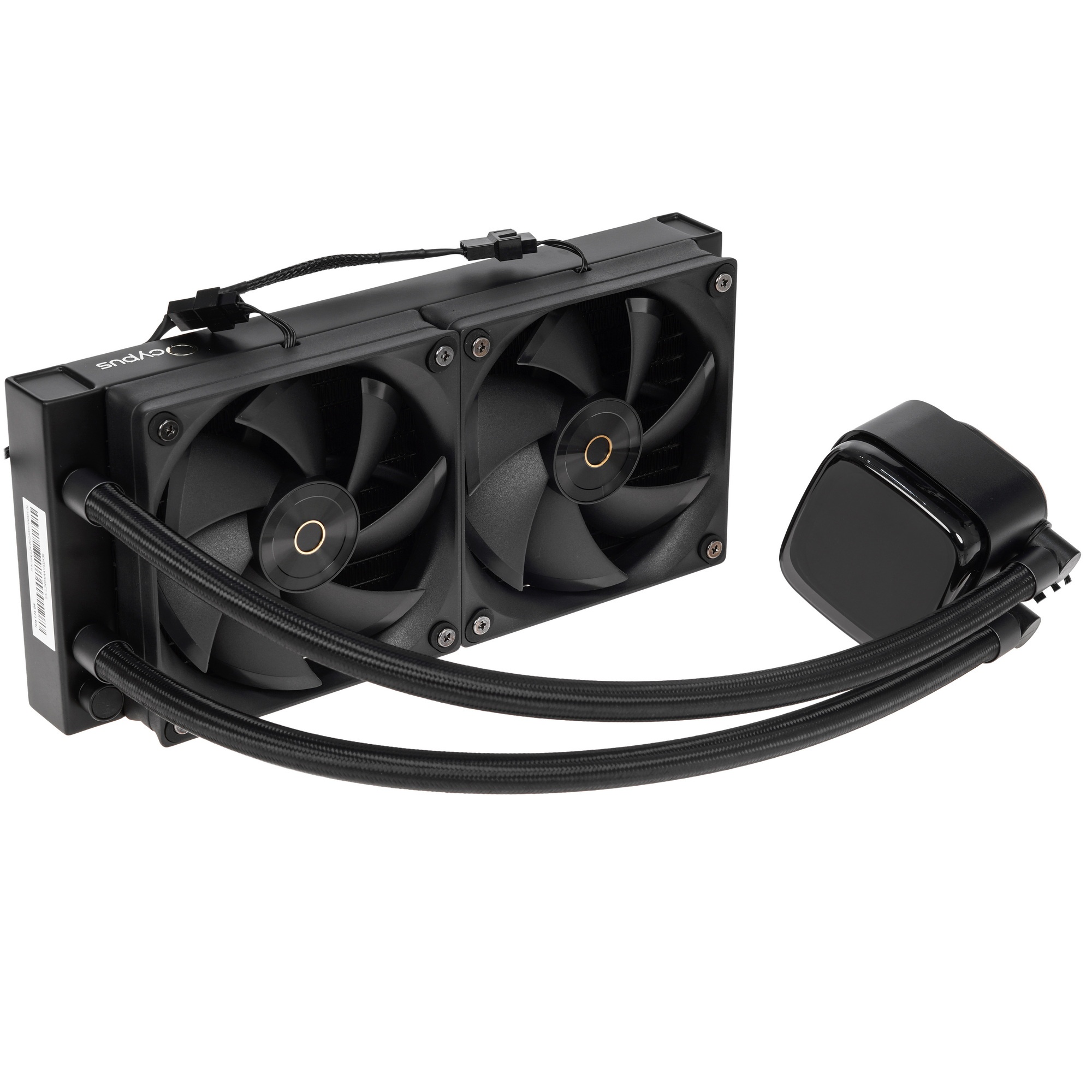 Система жидкостного охлаждения Ocypus Iota L24 BK ARGB Black 280W/ All Intel/ AMD AM*/ Digital displ