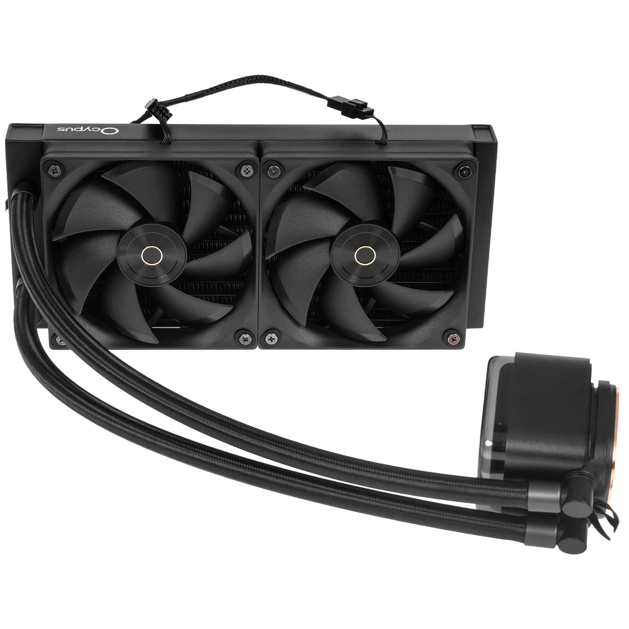 Система жидкостного охлаждения Ocypus Iota L24 BK ARGB Black 280W/ All Intel/ AMD AM*/ Digital displ