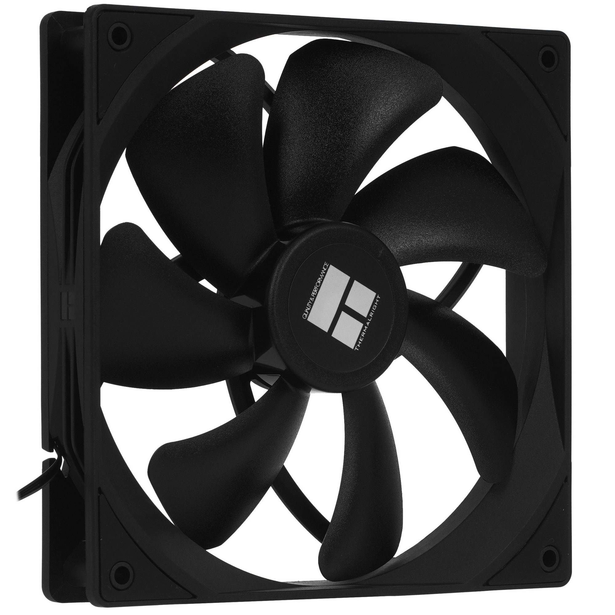 Кулер для корпуса Thermalright TL-C14C черный (140x140x25mm, 4-pin PWM, 75.8CFM, 26.4dBA, 1500RPM)