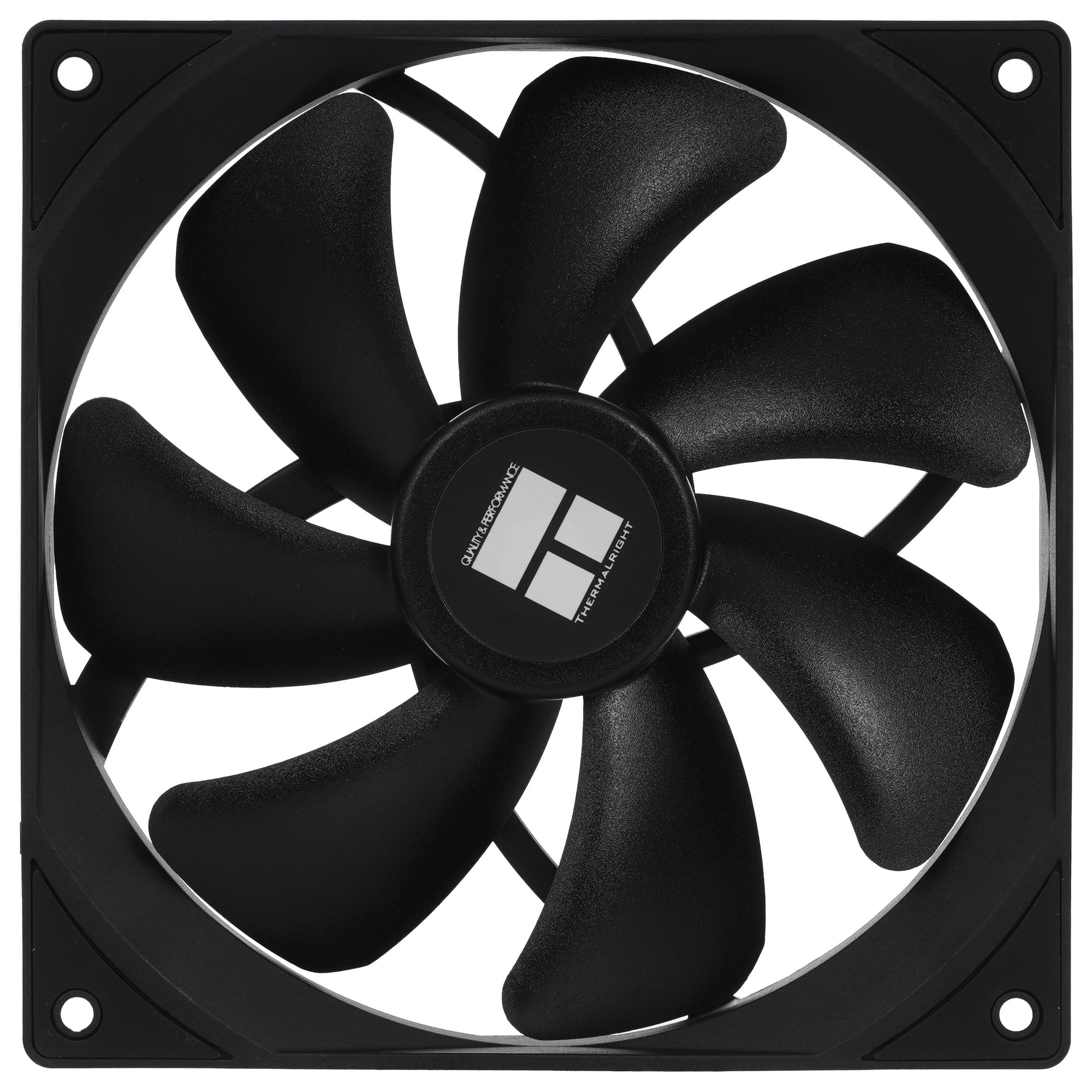 Кулер для корпуса Thermalright TL-C14C черный (140x140x25mm, 4-pin PWM, 75.8CFM, 26.4dBA, 1500RPM)