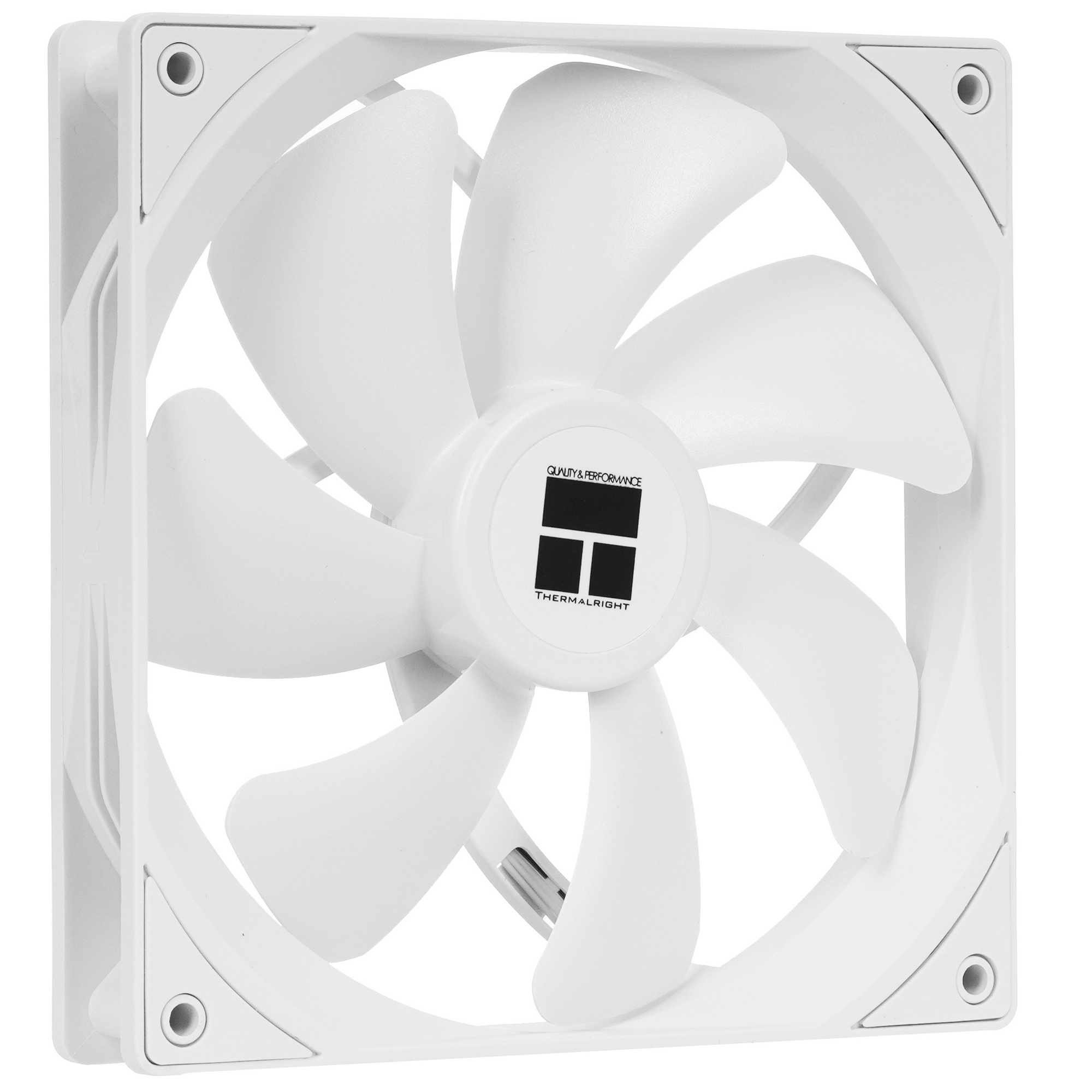 Кулер для корпуса Thermalright TL-C14CW белый (140x140x25mm, 4-pin PWM, 75.8CFM, 26.4dBA, 1500RPM)