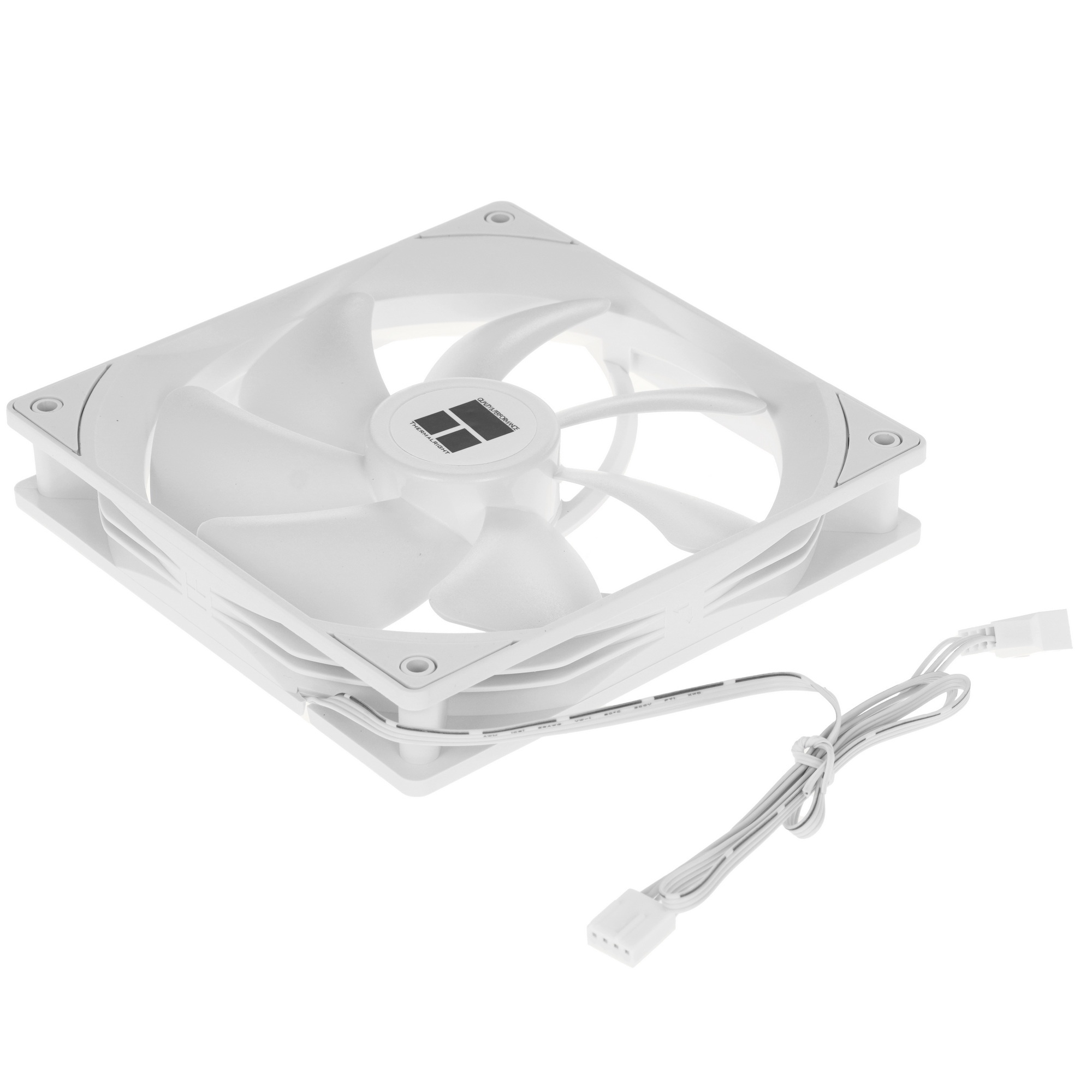 Кулер для корпуса Thermalright TL-C14CW белый (140x140x25mm, 4-pin PWM, 75.8CFM, 26.4dBA, 1500RPM)