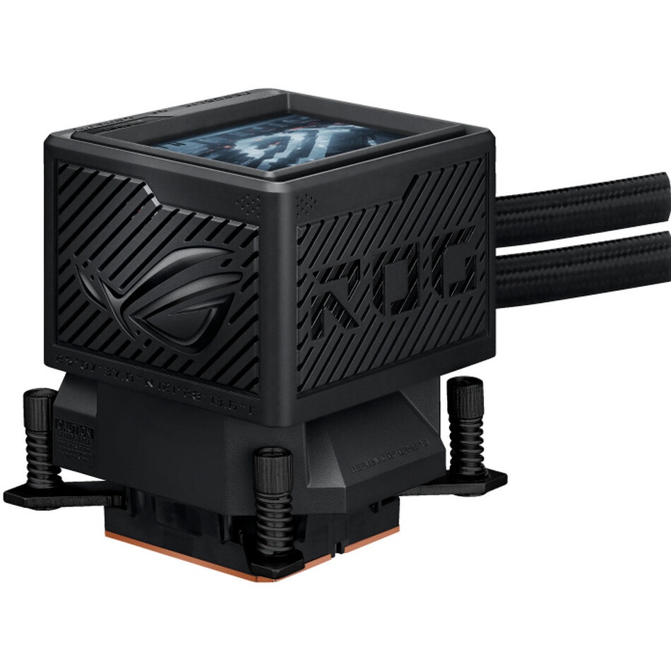 Жидкостная система охлаждения ASUS ROG STRIX LC II 360 ARGB 90RC00F1-M0UAY4 черный 120мм алюминий+ме