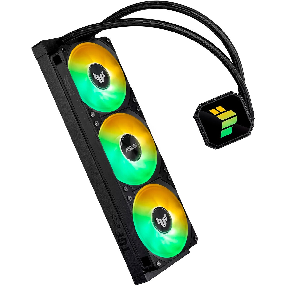 Жидкостная система охлаждения ASUS ROG STRIX LC II 360 ARGB 90RC00F1-M0UAY4 черный 120мм алюминий+ме