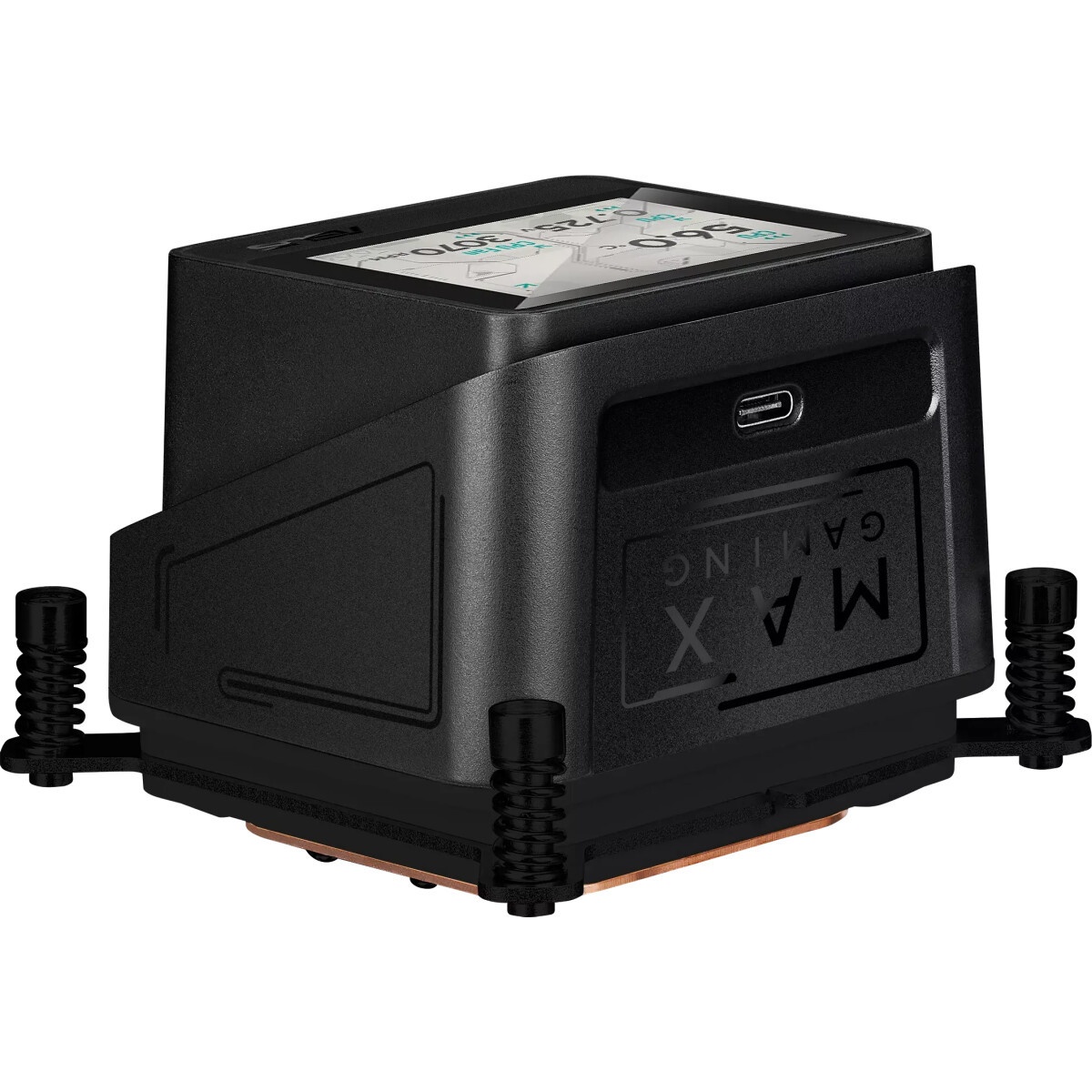 Жидкостная система охлаждения ASUS ROG STRIX LC II 360 ARGB 90RC00F1-M0UAY4 черный 120мм алюминий+ме