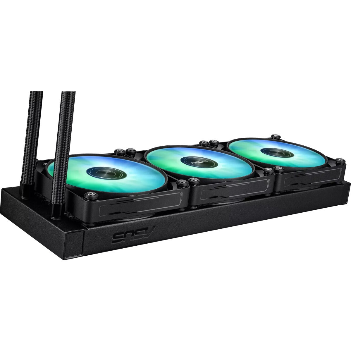 Жидкостная система охлаждения ASUS ROG STRIX LC II 360 ARGB 90RC00F1-M0UAY4 черный 120мм алюминий+ме